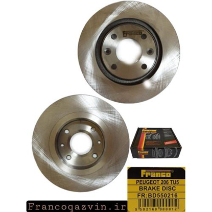 تصویر از دیسک جلو شاهین  FRANCO